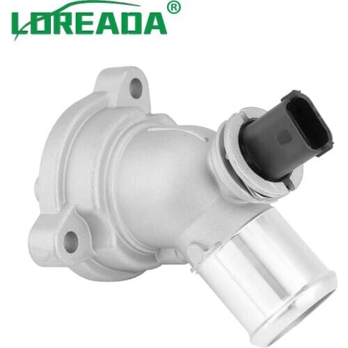 LOREADA 25192923 96988257 25199831 Engine Coolant Thermostat Assembly Fits For Chevrolet Spark M300 1.0L 1.2L L4 2010-2015