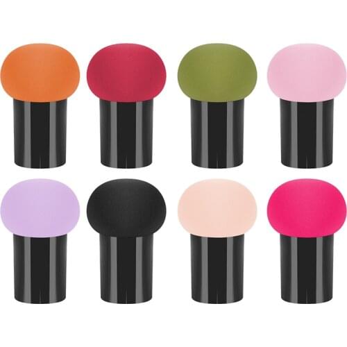 1pc Mushroom Powder Puff Soft Sponge Air Cushion Wet and Dry BB cream Foundation Mushroom Head Makeup Tools