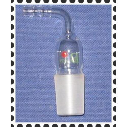 29/32,Glass Adapter socket to rubber tube,90 right angle connection,Hose Inlet adapter,laboratory glassware