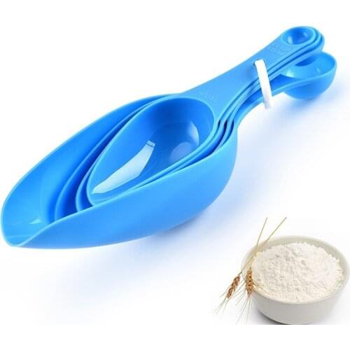 4pc Double-Headed Measuring Spoons Baking Measuring Spoons Baking Measuring Spoons Kitchen Multifunctional Measuring Spoons