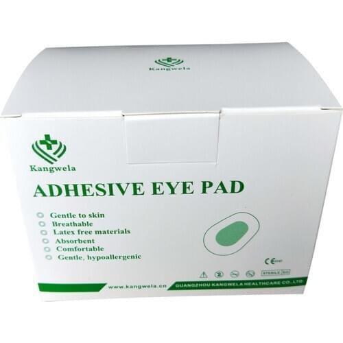 50Pcs/Box Cartoon Breathable Eye Patch Band Aid Medical Sterile Eye Pad Self Adhesive Bandages Kids Amblyopia Eye Blindfold