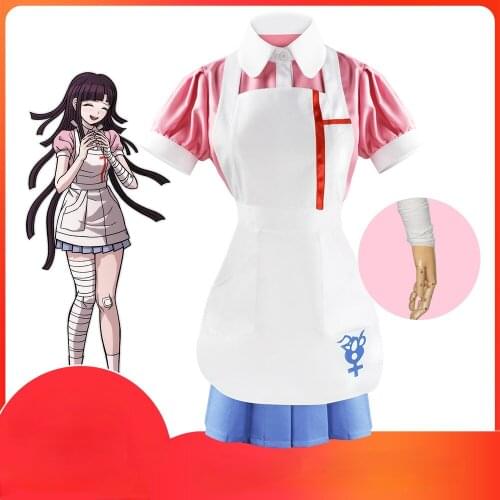 Anime Danganronpa Super Mikan Tsumiki cosplay Dress Uniforms Cosplay Costumes