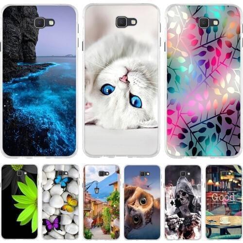 Funda For Samsung Galaxy J7 Prime Case Silicone Carcasa Cute Soft TPU Coque Back Cover For Samsung Galaxy On7 2016 Phone Case