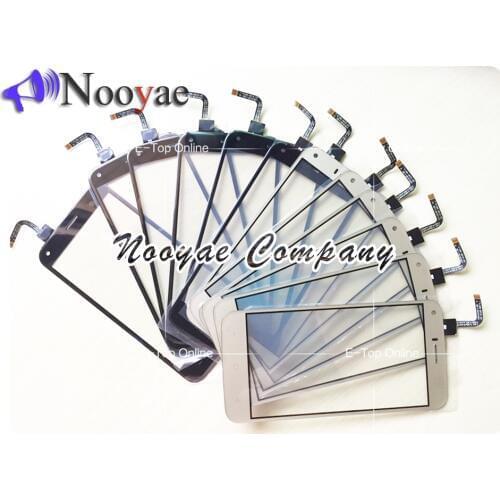 Black/Golden Touch Screen For Bravis A506 Crystal Touch screen Digitizer Glass Sensor Screen (not LCD Display)