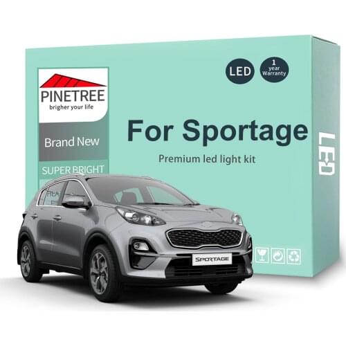 Led Interior Light Kit For Kia Sportage 2 3 4 2005-2015 2016 2017 2018 2019 2020 LED Bulbs Reading Dome Map Canbus