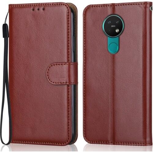 Flip Leather Case on For Nokia 6.2 TA-1200 Case Wallet Case for On NOKIA 6.2 Back Cover Luxury Phone Bag Funda