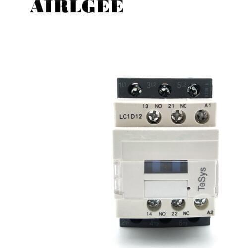 LC1D12F7C 690V Ui 6KV Uimp NO NC 3 Poles AC Contactor Coil 110V 50/60Hz 12A