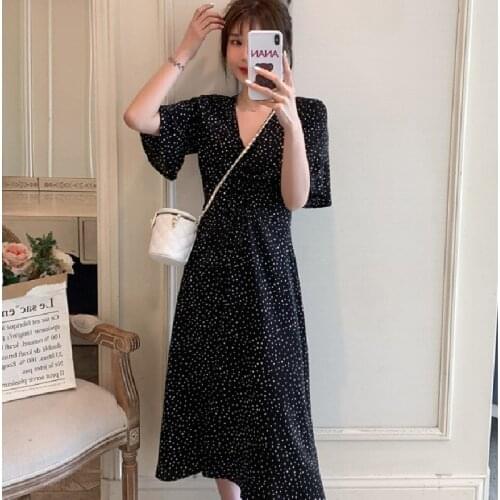 LLLmwybiao Summer Polka Dot Dresses