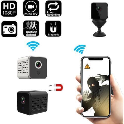 1080P Wifi Mini Camera Night Vision HD Video Recorder Motion Detect DVR Magnetic Micro Cam Gizli Camaras Espia Secret Camcorder
