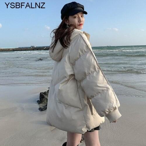 New Warm Woman Jacket Winter Loose Down Jacket Parkas Women Short Cotton Coats Female Korean Hooded Cotton Padded Coat Outwear