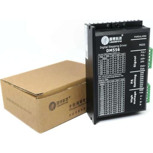 New original 57 stepper motor driver / digital type DM556 two-phase stepper motor / DSP digital drive 24-50VDC
