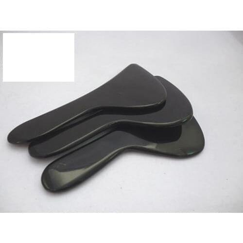 Wholesale Traditional Acupuncture Massage Tool Guasha Board 100% Ox Horn/Scrapping 10pieces/lot