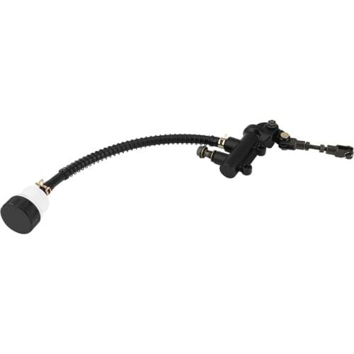 Folding Rear Foot Brake Hydraulic Master Cylinder Pump Reservoir For Motorbike ATV Dirt Bike For Kawasaki Ninja ZX6 ZX7 ZX6R