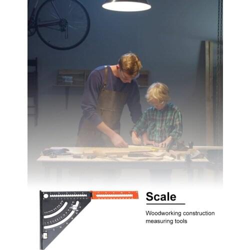 2in1 Triangle Bracket Extendable Arm Tool for Home Woodworking Woodworking construction measuring tools