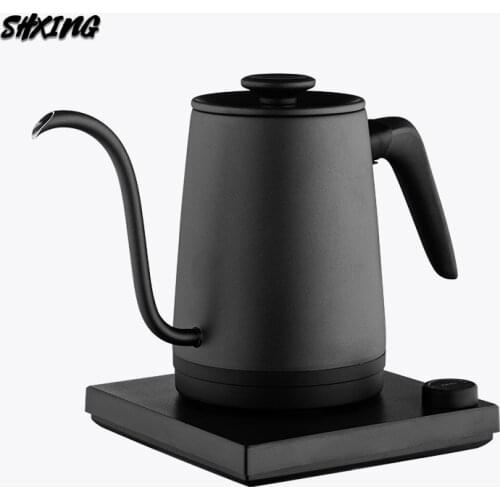 Smart Temperature Control Coffee Electric Kettle, Fine Mouth Hand Brewing Temperature Control Coffee Pot, Household Kettle 1L