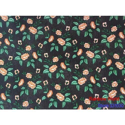 High Quality flower pattern Faux PU Leather fabric for DIY sewing sofa table shoes bags bed material(1 yard)
