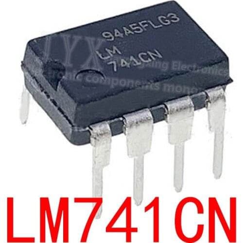 10PCS LM741CN DIP8 LM741 DIP DIP-8 741CN DIP-8 Operational Amplifier LM741C