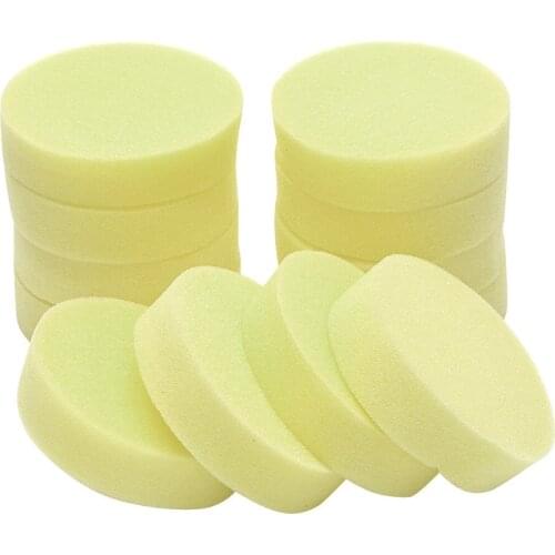 12pcs Car Accessories Auto Sponges Wax Foam Wash Cleaning Repair Tools Paint Care Polishing Applicator Pads Truck 4x4 Motorcycle