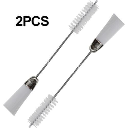 2Pcs Two-sided Cleaning Brush All-purpose Sewing Machine Clean Brush Tail Household Sewing Machine Parts Accessories