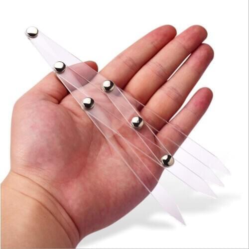 Acrylic Golden Ratio Caliper Eyebrow Ruler Microblading Accessories Plastic Stencil Tattoo Measure Tools