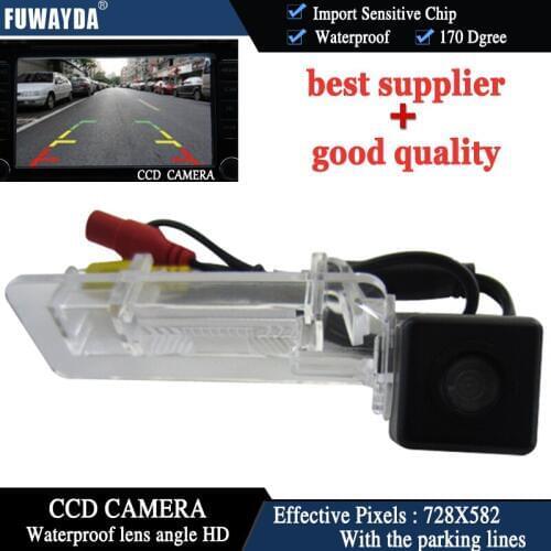 FUWAYDA CAR CCD REAR VIEW REVERSE BACKUP HIGH QUALITY CHIP CAMERA FOR Mercedes Benz Mercedes-Benz SMART WATERPROOF HD