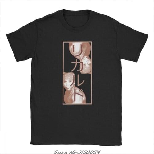 New Mens Ricardo Milos T-Shirt Aesthetic Vaporwave Vintage Summer Harajuku Streetwear T Shirt Cotton Tops Funny TShirt Hip Hop