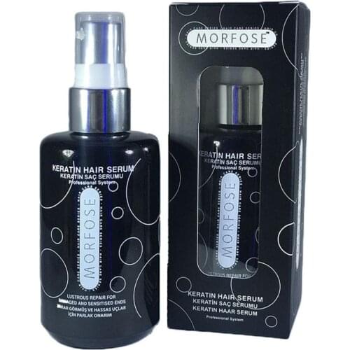 MORFOSE KERATIN HAIR SERUM 75 ML ZARAR GÖRMÜŞ VE HASSAS UÇLAR İÇİN PARLAK ONARIM