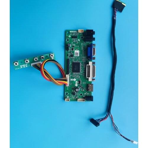 Kit for LTN101NT02 Monitor M.N68676 Panel Screen VGA DVI LED DIY 1024X600 10.1" Controller board LVDS 40pin LCD