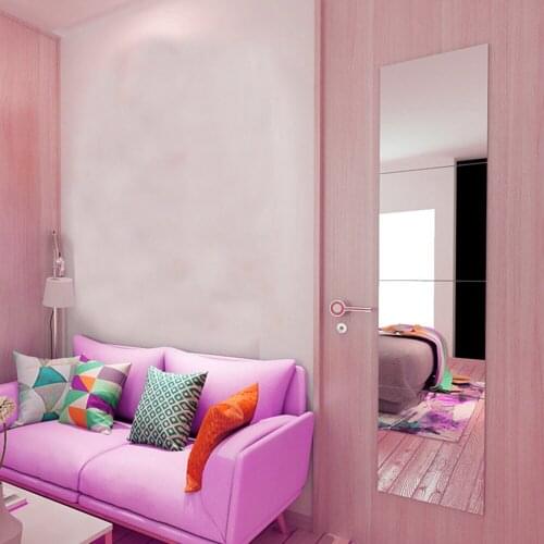 Multi shape Acrylic Mirrors Wedding Decoration Paste Frameless Stickers Wall Sticker Mirror Home Decor Decoration for Livingroom