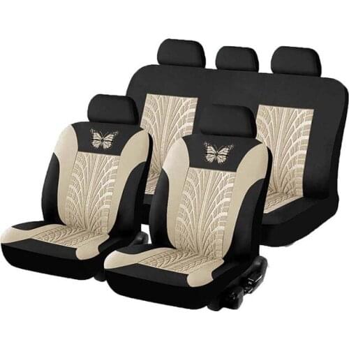 Car Seat Cover Set Auto Interior Accessories Seat Protector For VW tesla model 3 megane 2 volkswagen mercedes w203 suzuki swift