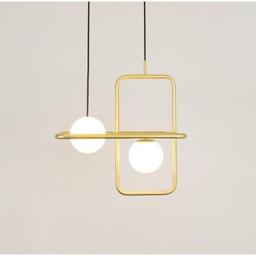 Nordic iron diamond pendant lamp cottage living decor living room decoration lamparas de techo luzes de teto