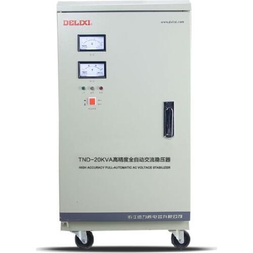 Single phase voltage stabilizer TND-20KVA 20KW household refrigerator PC stabilizer 20000W pure copper core high acurracy