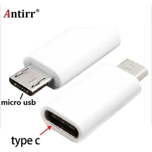 USB Type C Female to Micro USB Male Adapter Connector Type-C to Micro USB 2.0 Charger Adapter for Samsung Xiaomi Huawei Phone