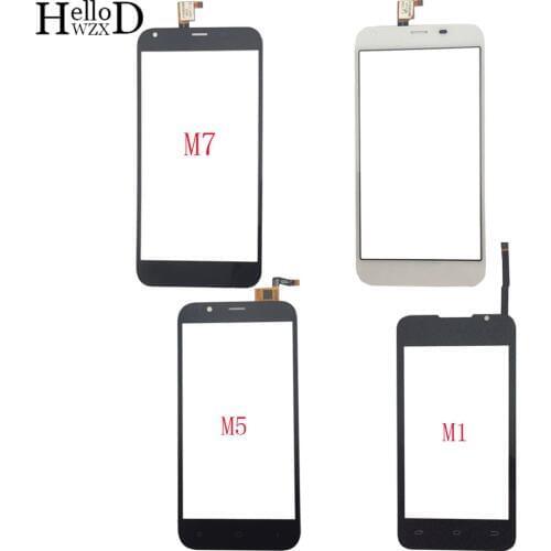 Touch Screen Mobile For Ark Benefit M1 M5 M7 TouchScreen Digitizer Panel Front Glass Lens Sensor 3M Glue Wipes