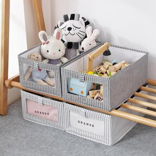 Foldable Storage Box Toy Storage Bin Clothes Organizer Stationery Organizer Room Storgae Containers Drawer Office Storage