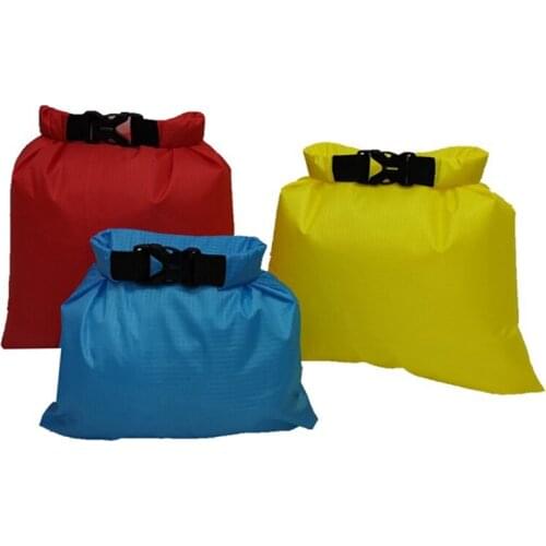 3pcs/set Waterproof Dry Bag Pack Outdoor Swimming Rafting Boating Water Resistance Storage Hand Bag 1.5L/2.5L/3L