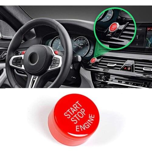 Start Stop Engine Switch Button for BMW 1 2 3 4 5 6 7 X1 X3 X4 X5 X6 Series Engine Power Ignition Start Stop Button Replacement