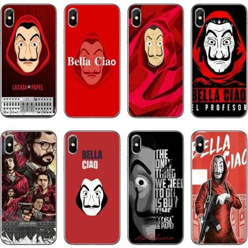 La casa de papel bella ciao Accessories Phone Case For Xiaomi Mi 11 Note 10 10T 9 9T 8 Pro A2 Lite A3 A1 Poco F1 F2 M3 X3 NFC