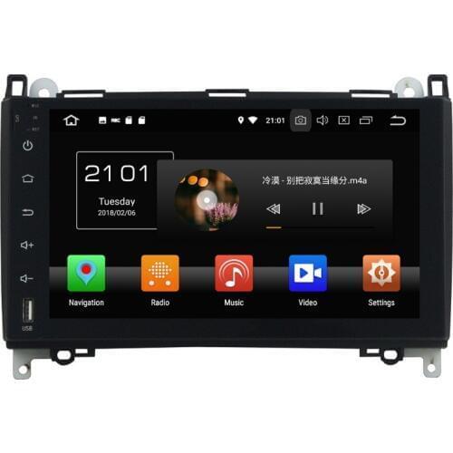 Android 8.0 Octa Core 9" Car Multimedia DVD GPS 4GB ROM for Mercedes Benz A B Class W245 W169 Viano Vito Sprinter B160 B200