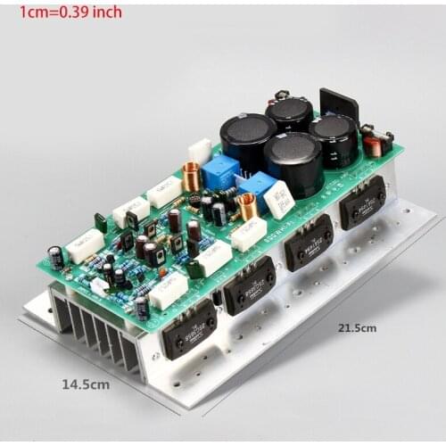 SanKen 1494/3858 High Power HIFI Audio Amplifier Board Dual Channel 450W+450W Stereo Amp Amplifier Board For Sound DIY