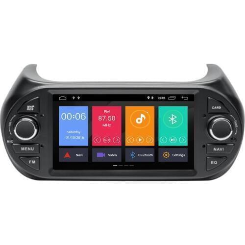 Eight Core Android 10 2Din Car DVD GPS Navi For Fiat Fiorino Autoradio multimedia player USB DVR