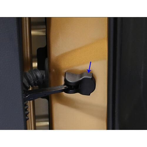 Car Rust Water Proof Door Lock Key Keys Plastic Buckle Limit Trim 4pcs For Nissan X-Trail XTrail T32/Rogue 2017 2018 2019 2020