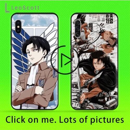 Attack on titan anime Phone Case For iphone 12 11 pro Max Mini 7 8 plus X XR XS SAMSUNG S 20 10 9 edge Plus A51 71