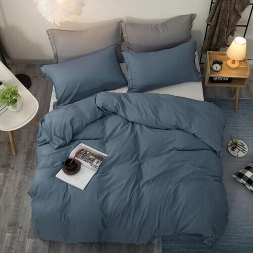 Pure Color Fringed Tassels Bedding Set 3pcs/2pcs Duvet Cover Pillowcase Adult Full King Queen No Sheet No Fillers Home Textile