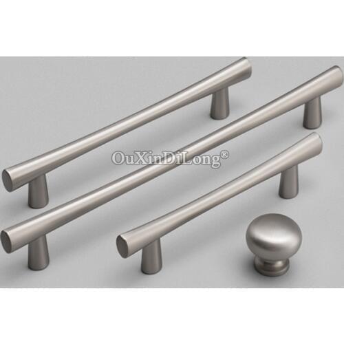 European Matte Brushed 10PCS Solid Cabinet Door Handles Cupboard Wardrobe Closet Drawer TV Cabinet Pulls Handles and Knobs