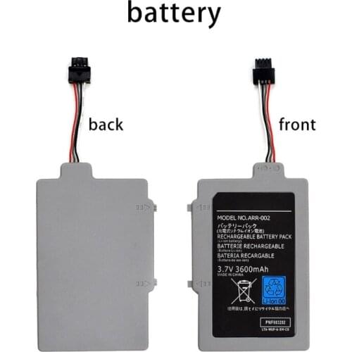 GamePad Long Lasting Replacement Rechargeable 2200MAh Battery Pack by Button Masher Compatible with WIIU gamepad Dropship