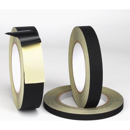 30 Meters Black Insulating Acetate Cloth Adhesive Tape High Temperature Resistance For Electric Phone LCD Laptop Motor Repair