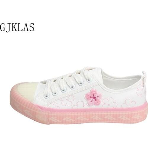 Woman Flats Sneaker Canvas Vulcanize Shoes Comfy Casual Womens Fashion Shoes Girls White Shoes for Women Ankle Sneakers Femme