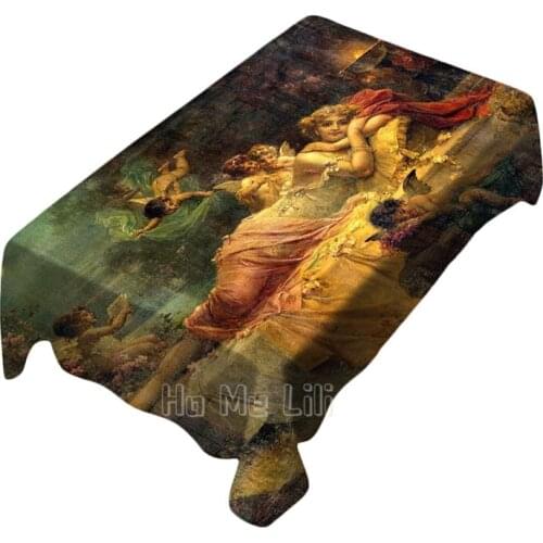Sleeping Beauty Classic Art Tablecloths For Indoor And Outdoor Art Decoration