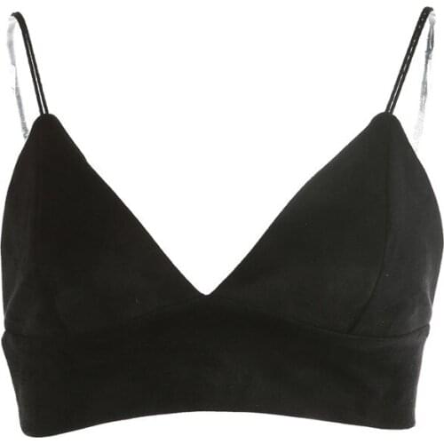 2021 Hot Sexy Bralette Crop Top Sexy Black Summer Beach Strappy Camisole Female Top Casual Women Tops crochet top